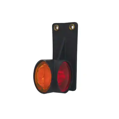 Feu de gabarit g. LED 12/24V cristal+rouge+ambre_0