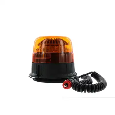 Girofaro LED magnet 1 ventosa lampeggiante ambra_0