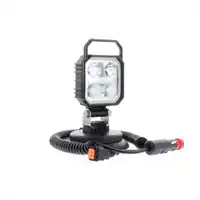 Faro da lavoro LED 90X90mm magnetico, conn DT