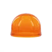 Cabochon ambre pour gyrophare SATURNELLO LED