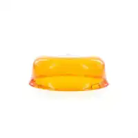 Cabochon ambre pour gyrophare PEGASUS LED