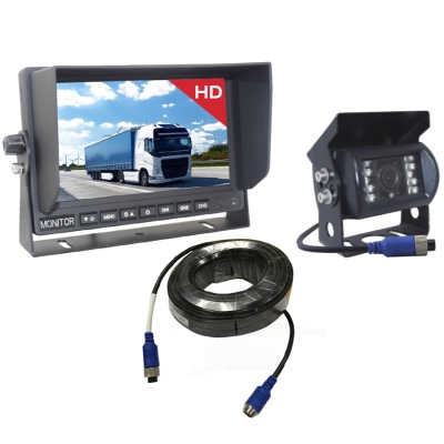 Kit sistema di telecamere HD 7" con cavo da 20 m_0