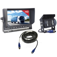 Kit HD Kamerasystem 7" 12/24V mit 20m Kabel