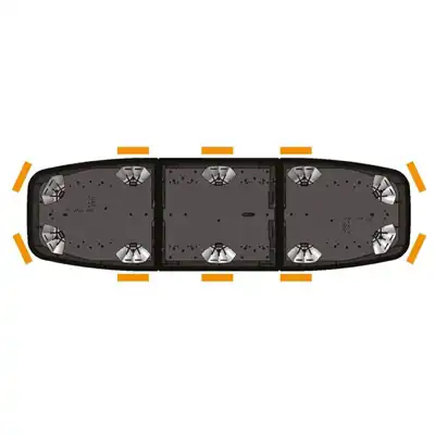 Rampe Lumineuse LED STELLAR, 12/24V, 950mm Vignal_2