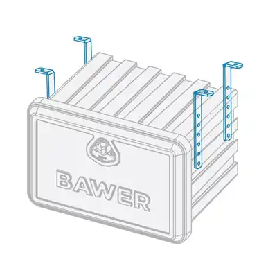 Jeu de support verticale pour boîte E0200 & E0201_1