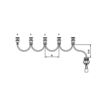 Kabel Positionsl. 4 JPT Anschlussstecker 3,5 m