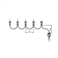Kabel Positionsl. 4 JPT Anschlussstecker 3,5 m