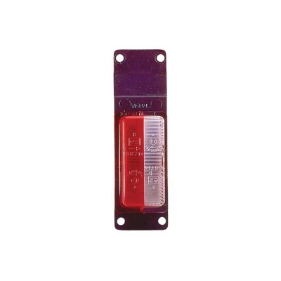 Luce d'ingombro 12/24V trasparente + rosso_0