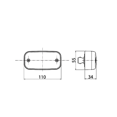 Front Positionsleuchte Glühlampen 12/24V Weiß_2