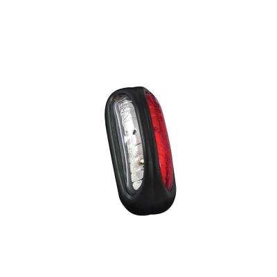 Luce d'ingombro LED 12/24V trasparente + rosso_0