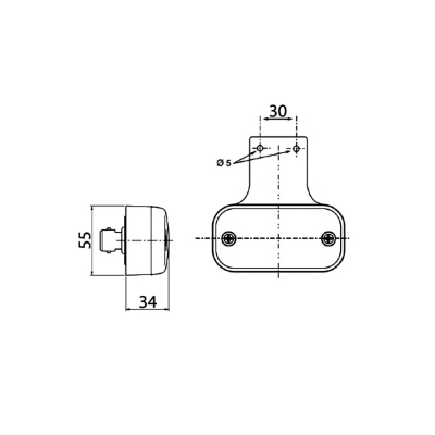 Side marker Lampadina 12/24V ambra_1