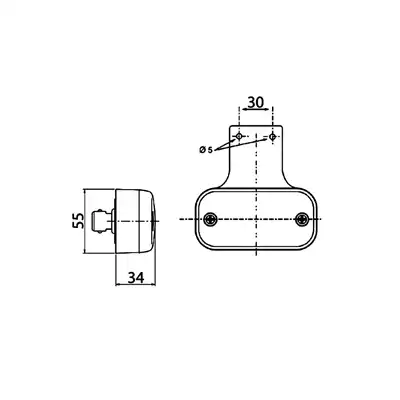 Side marker Lampadina 12/24V ambra_1