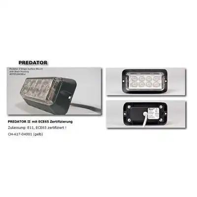 Lampada FLASHER arancia Typ Predator II_0