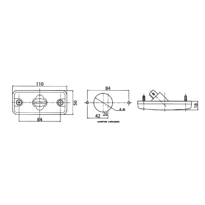 Feu de position latéral Ampoules 12/24V ambre_1