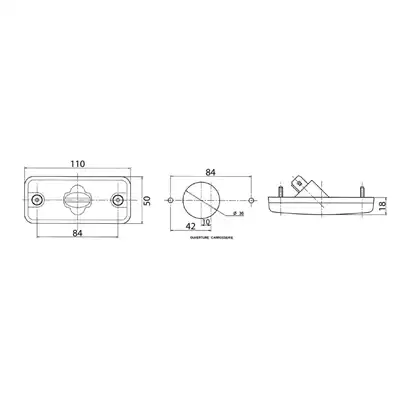 Front Positionsleuchte Glühlampen 12/24V Weiß_1