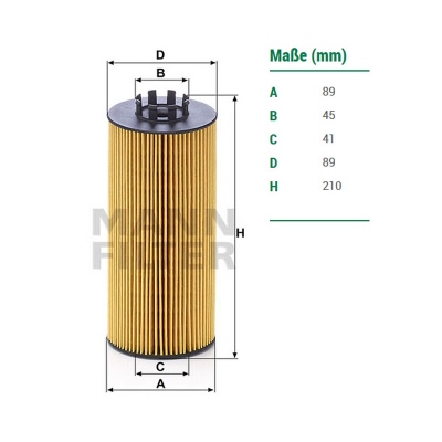 Oelfilterelement MANN-FILTER_1