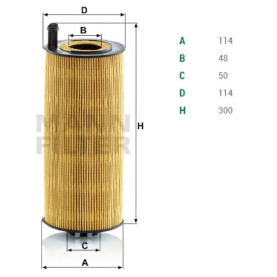 Filtro dell'olio, MAHLE_1