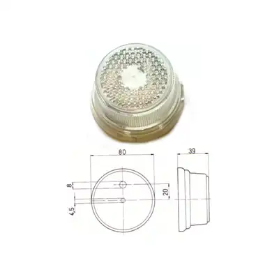 Fanale di posizione bianco Ø80mm JOKON_0