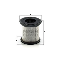 Filtre, ventilation du carter-moteur MANN-FILTER