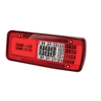 Fanale posteriore LED Dest. cicalino, HDSCS 8 pin