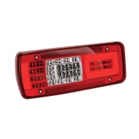 Fanale post. LED Sinistro, Luce targa, HDSCS 8 pin