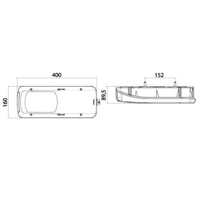Fanale post. Sinistro,AMP 1.5 - 7 pin conn post VW_2
