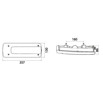 Fanale posteriore LED Sinistro, AMP 1.5 - 7 pin_3