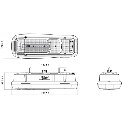 Schlussleuchte 12V rechts für Iveco Daily_1