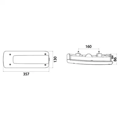 Fanale posteriore LED sinistro per VOLVO_1