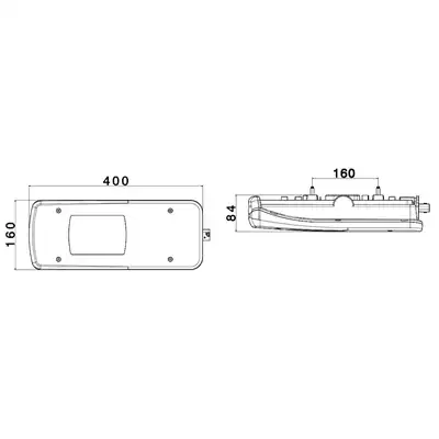 Feu arrière LED dr., conn  AMP 1.5 MERCEDES_2