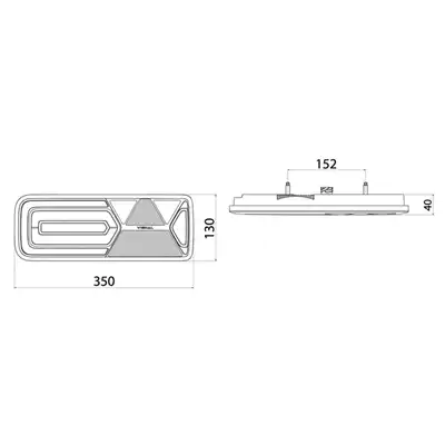 Feu arrière LED GLOWING dr. 24V, catadioptre_3