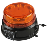 Lampada girevole LED con batteria, magnete / vento