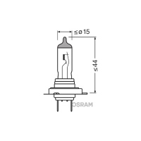 Lampadina H7 12V 55W ULTRA LIFE OSRAM