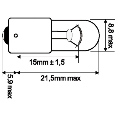 Ampoule 12V 4W OSRAM_1