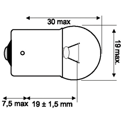 Lampadina 24V 5W OSRAM_1