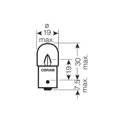 Ampoule 24V 10W OSRAM_1