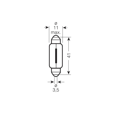 Glühlampe 12V 5W OSRAM_1