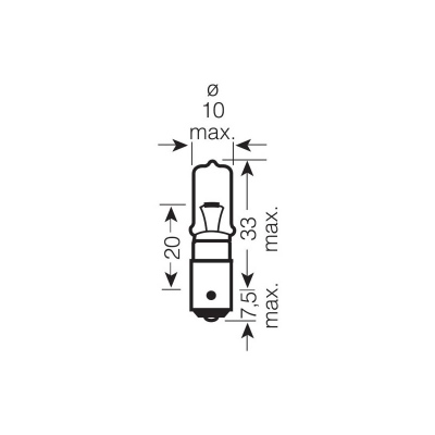 Lampadina 24V 21W Halogen OSRAM _1