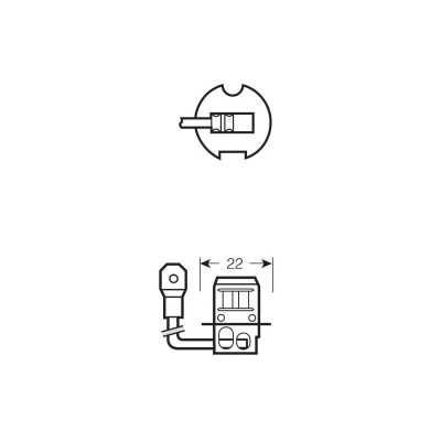 Lampadina 12V 55W H3 OSRAM_1