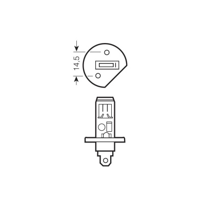 Glühlampe H1 24V 70W OSRAM_1