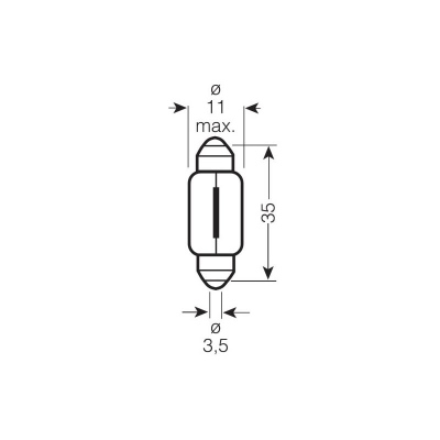 Ampoule 12V 5W OSRAM_1