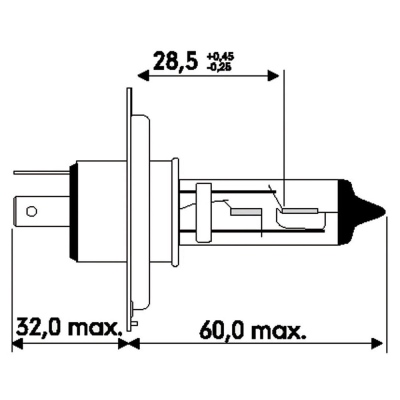 Ampoule H4 24V 75/70 Truckstar Pro OSRAM_1