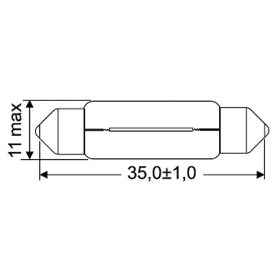 Glühlampe 12V 10W Soffitte OSRAM_1