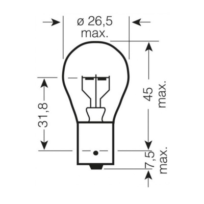 Lampadina 24V 21W OSRAM_1