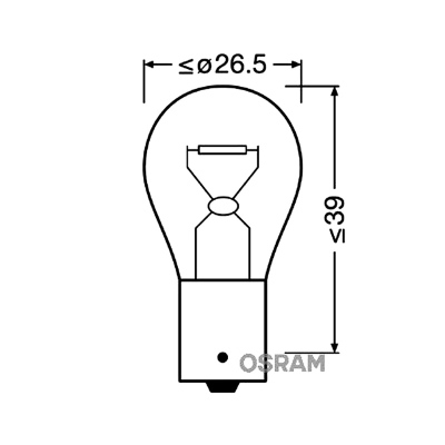 Lampadina 24V 15W OSRAM_2