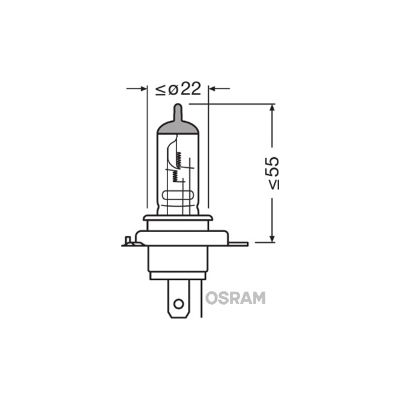 Glühlampe HS1 12V 35/35W OSRAM_1