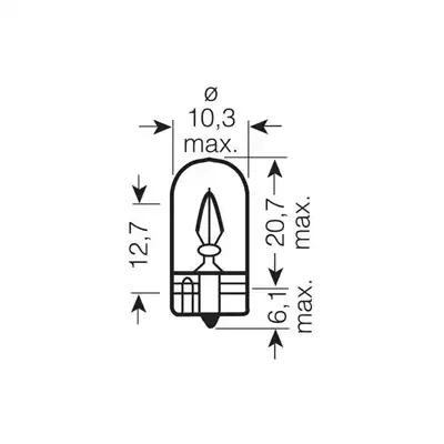 Ampoule 12V 5W OSRAM_1