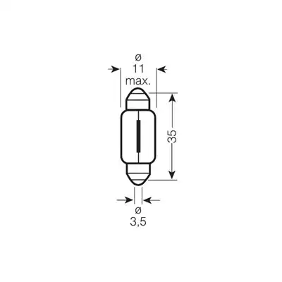 Ampoule 12V 5W OSRAM_1