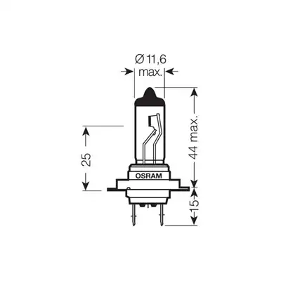 Ampoule  H7 12V 55W OSRAM_1