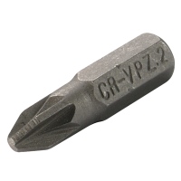 Embout de vissage, 1/4", PZ2